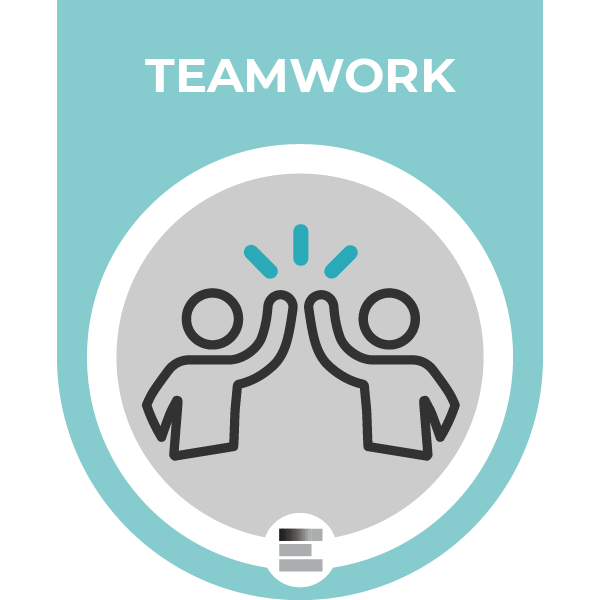 Teamwork badge