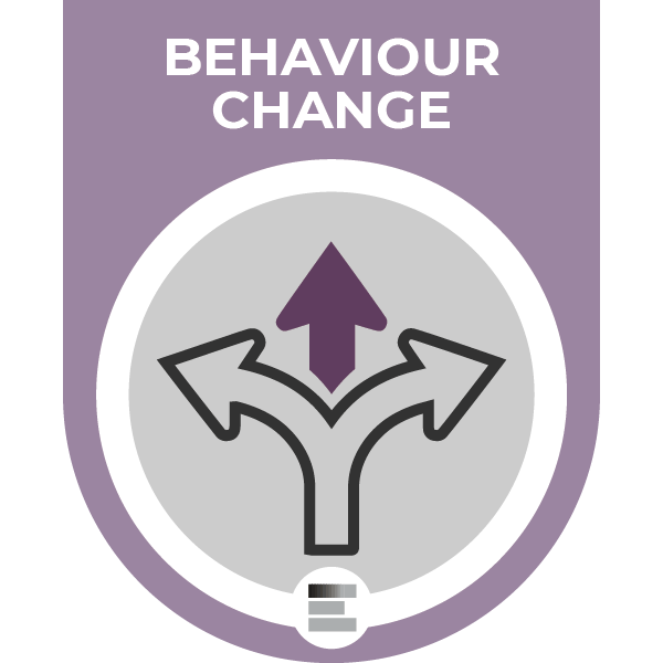 Behaviour Change badge