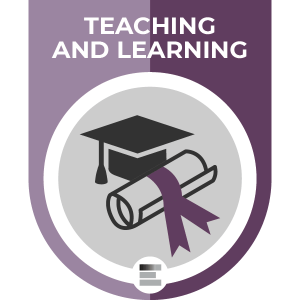 Teaching and Learning badge