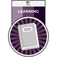 Learning badge