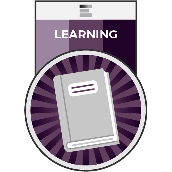 Learning badge